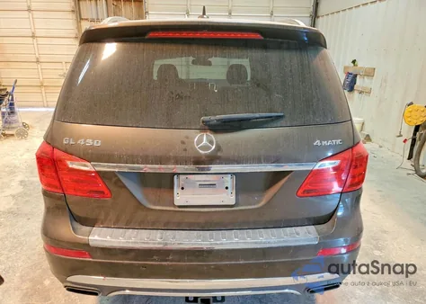 2015 Mercedes-Benz Gl 450 4Matic из США, поврежденный, VIN 4JGDF6EE0FA569498